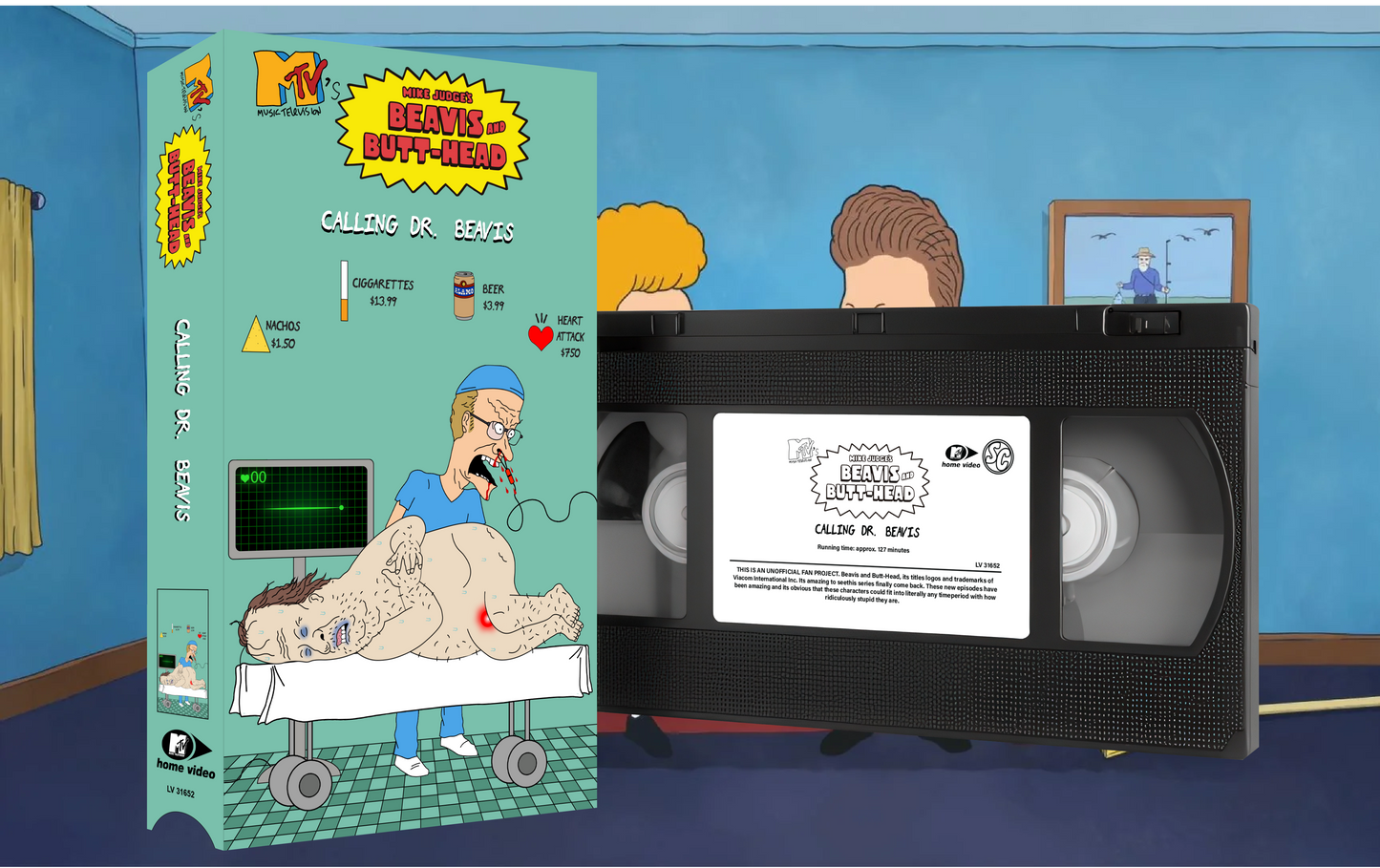 Beavis and Butt-Head 2023 Fully Playable VHS