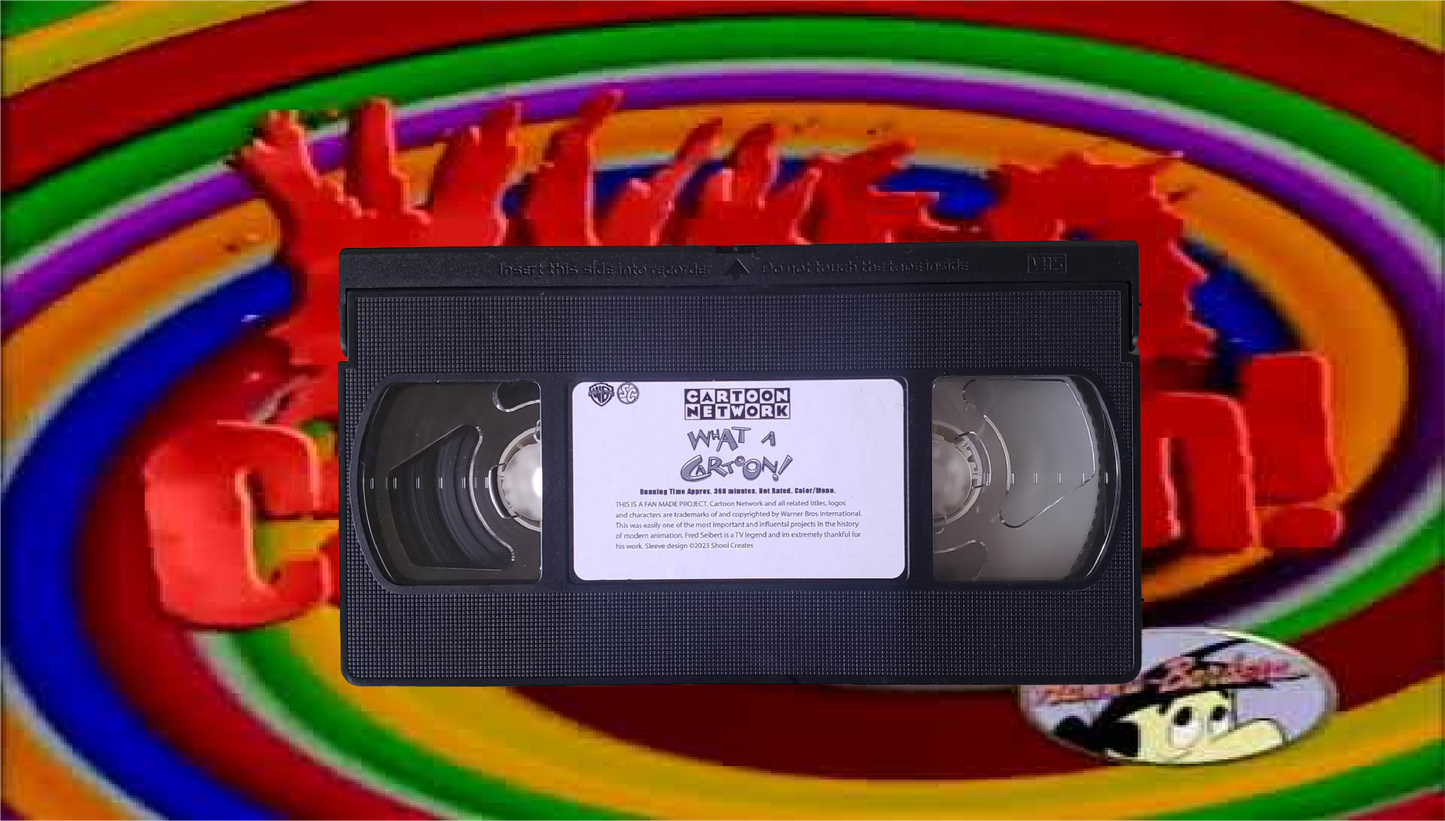 What a Cartoon! Fully Playable Custom VHS