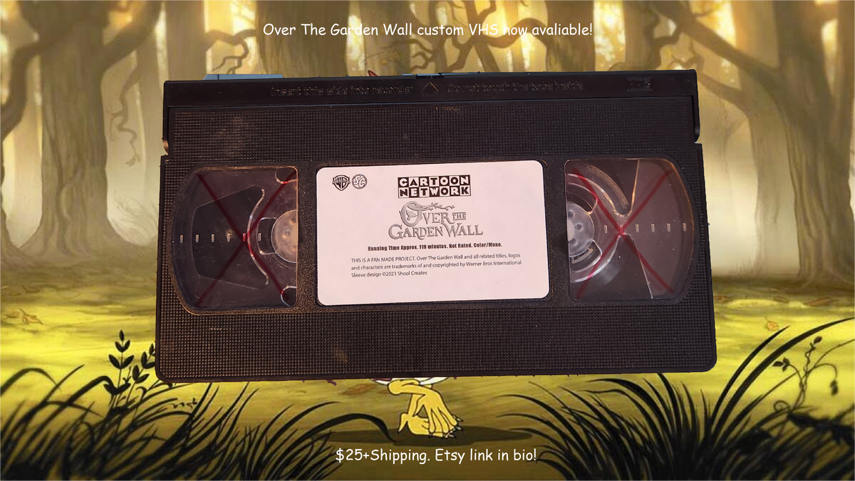 Over the Garden Wall Custom VHS Tape