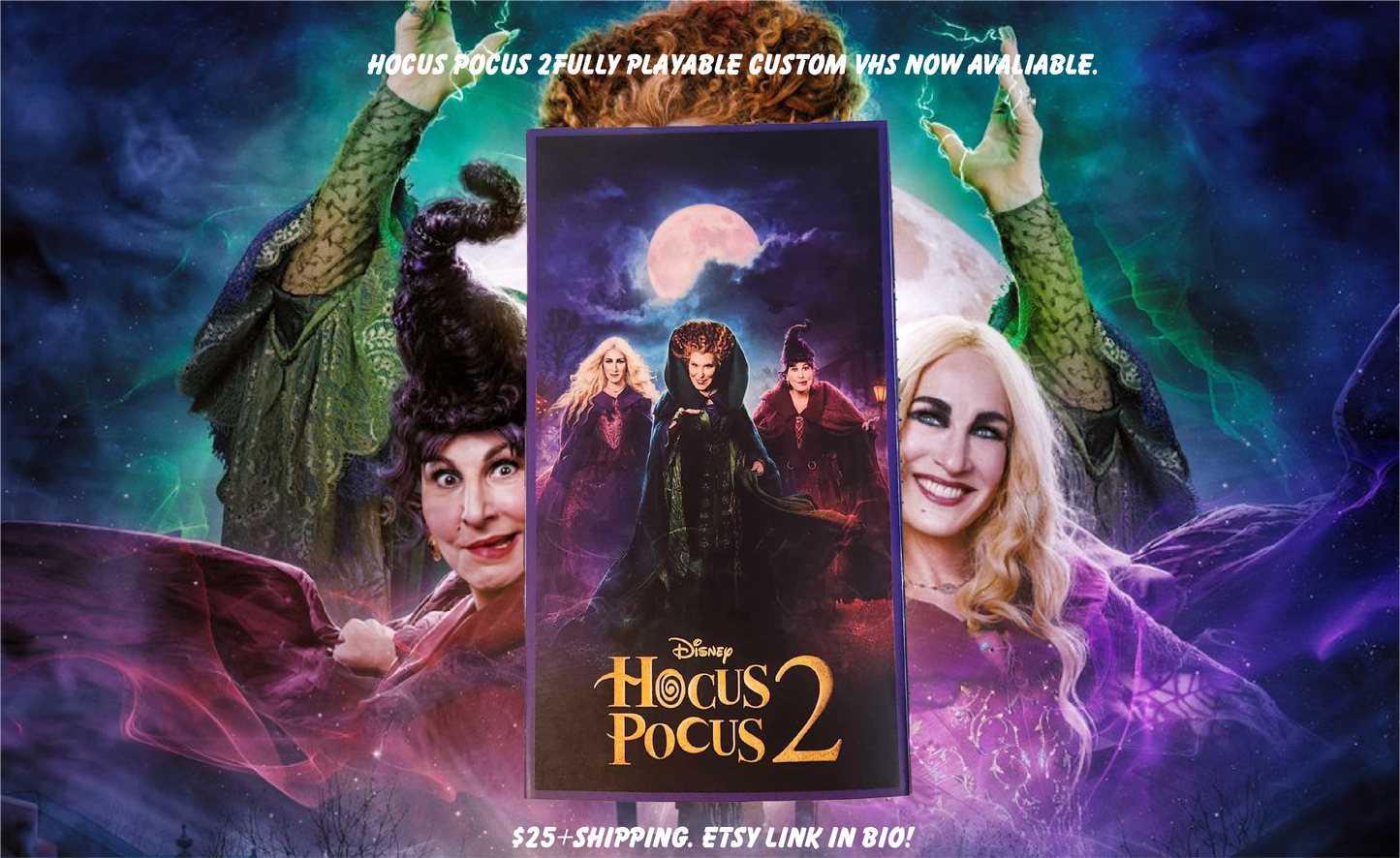 Hocus Pocus 2 Fully Playable VHS
