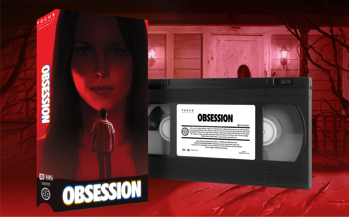 Obsession Custom VHS Tape