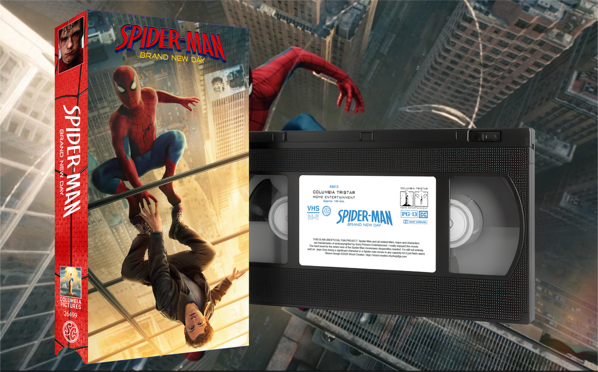 Spider-Man Brand New Day Custom VHS Tape