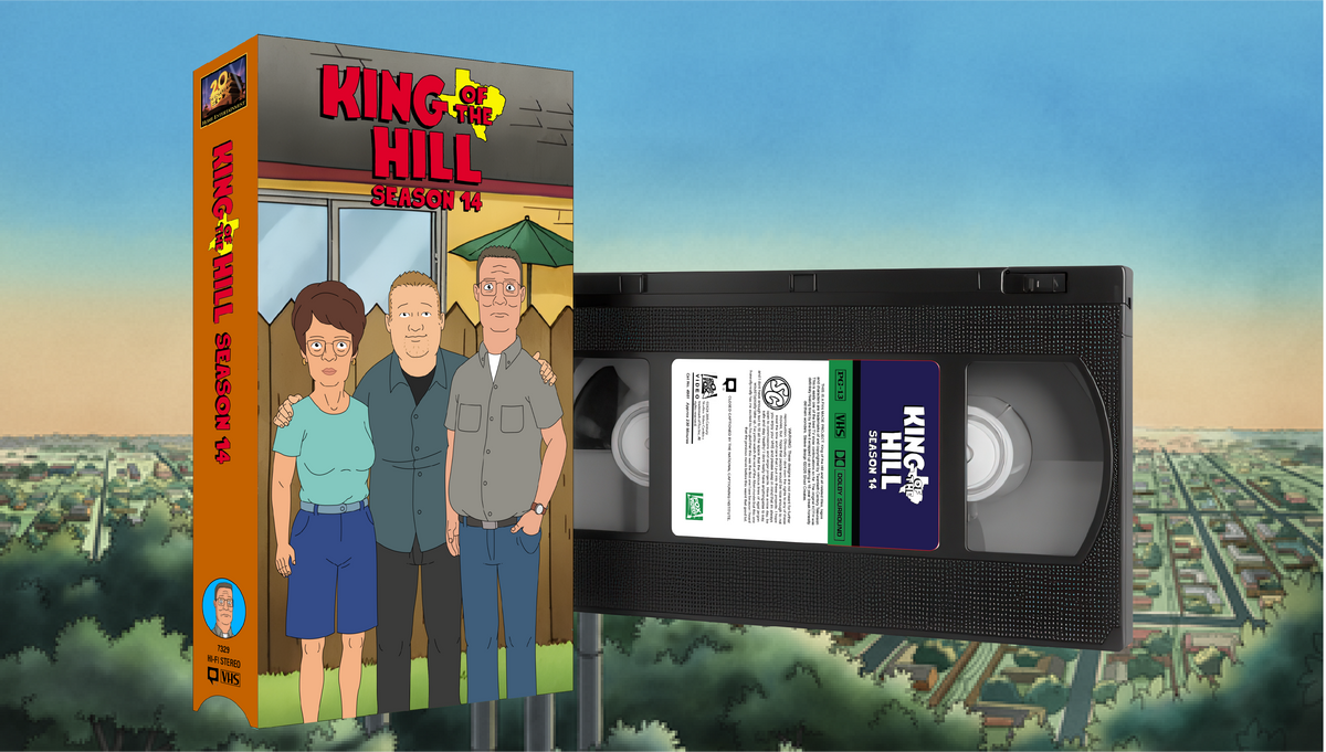 King of the Hill Custom VHS Tape