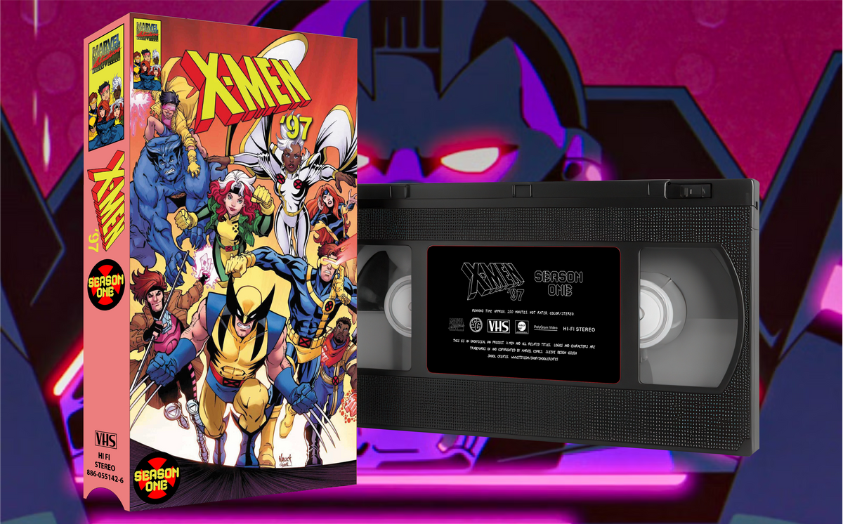 X-Men '97 Custom VHS Tape