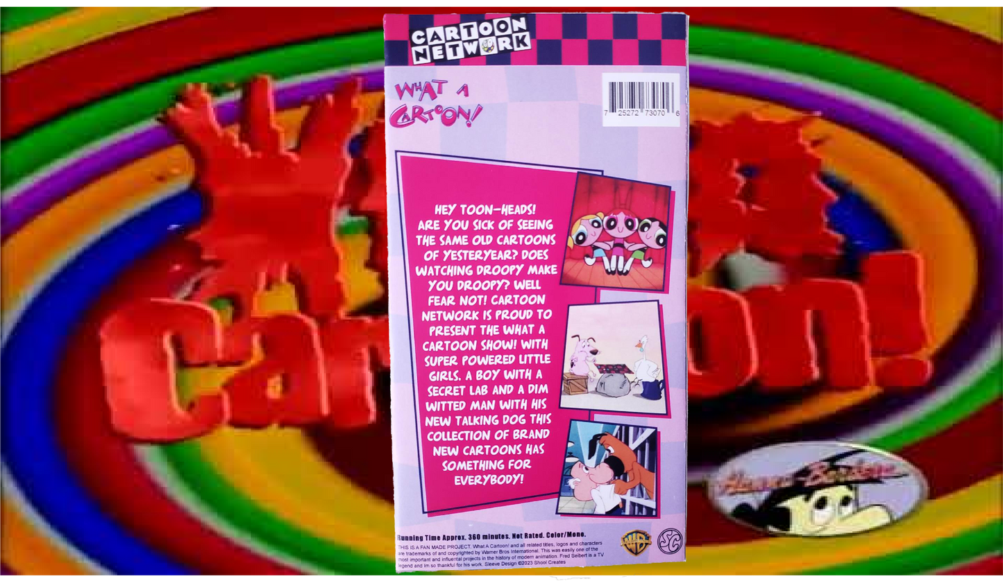 What a Cartoon! Fully Playable Custom VHS
