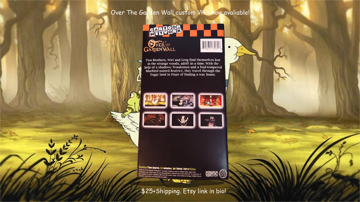 Over the Garden Wall Custom VHS Tape