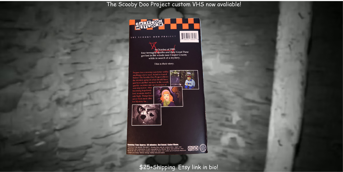 The Scooby-Doo Project Custom VHS Tape