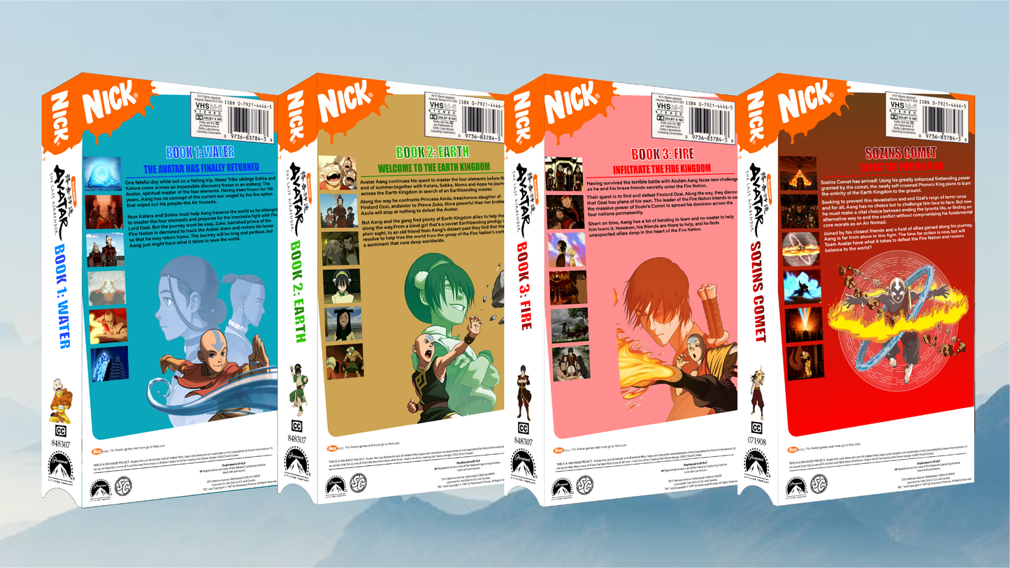 Avatar the Last Airbender Fully Playable VHS
