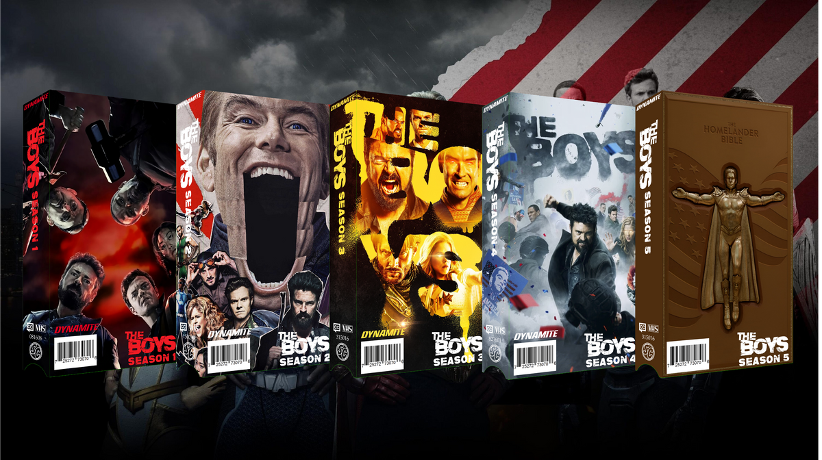 The Boys Complete Series Fully Playable VHS