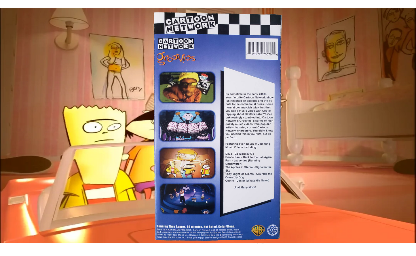 Cartoon Network Groovies Fully Playable VHS