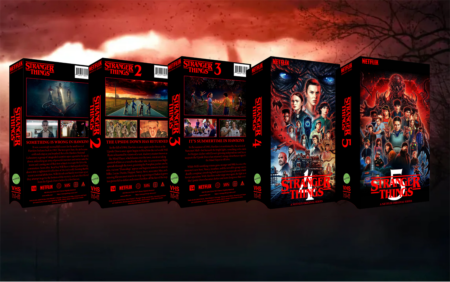 Stranger Things Fully Playable Custom VHS