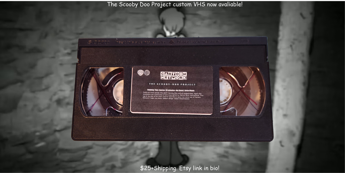The Scooby-Doo Project Custom VHS Tape