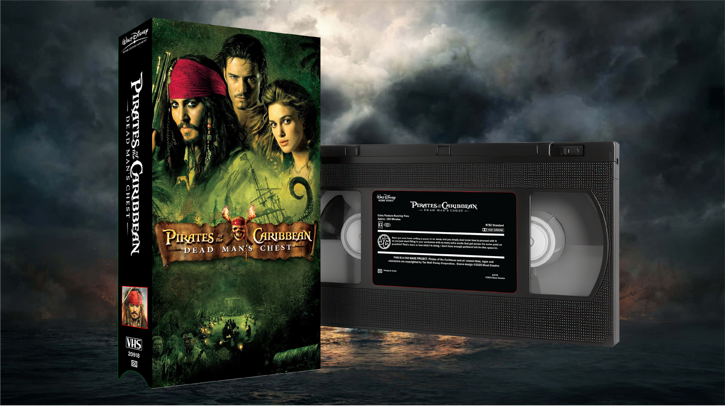 Pirates of the Caribbean Fully Playable VHS
