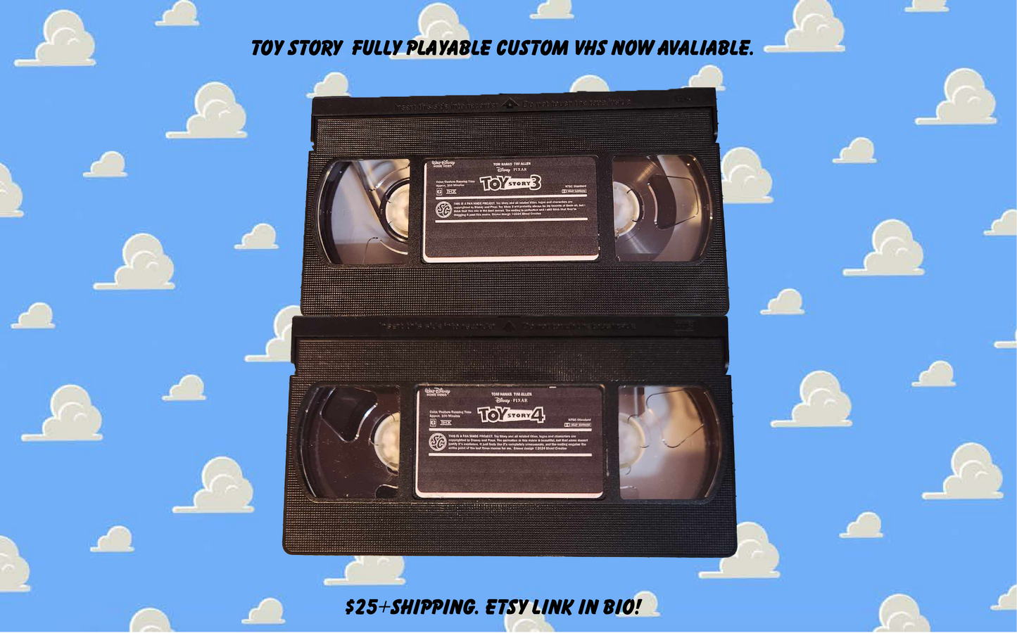 Toy Story Fully Playable Custom VHS