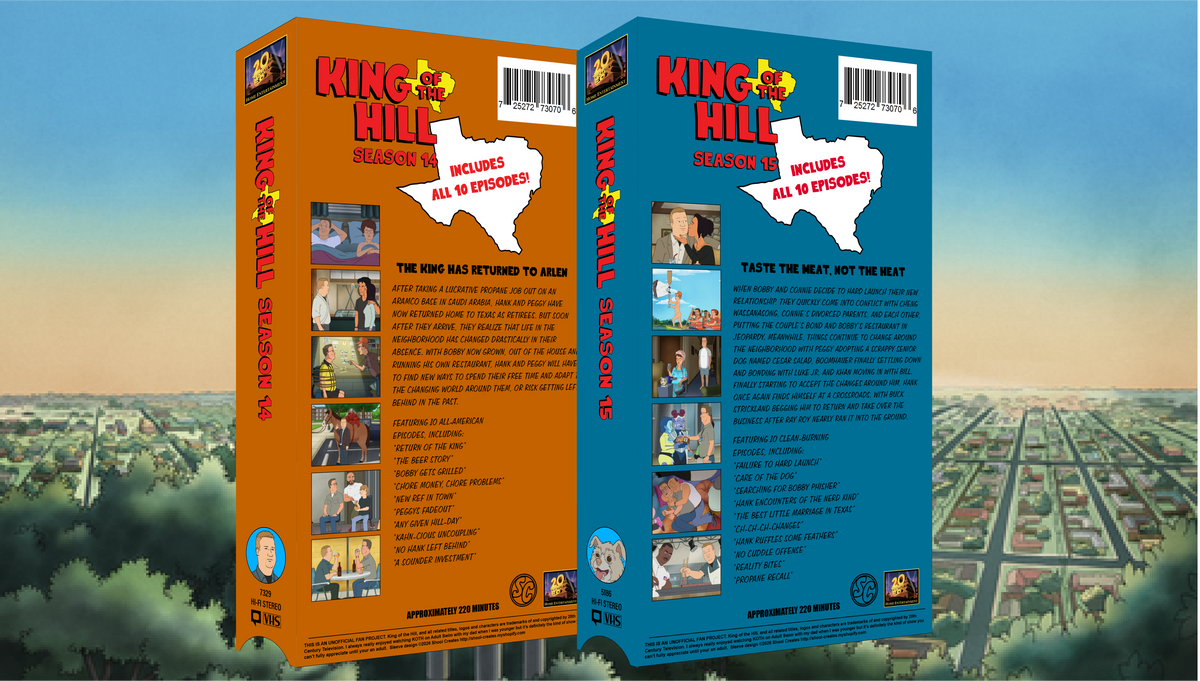 King of the Hill Custom VHS Tape