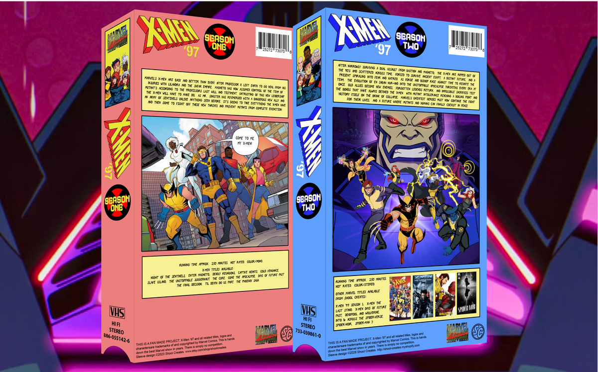 X-Men '97 Custom VHS Tape