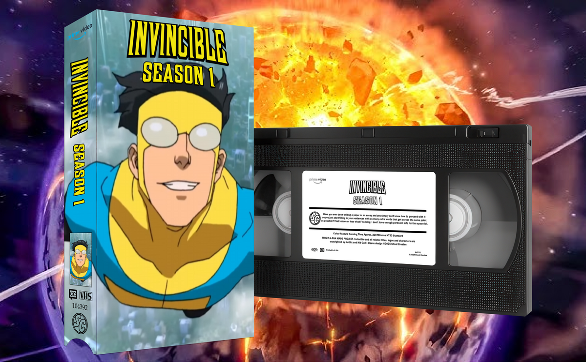 Invincible Fully Playable Custom VHS