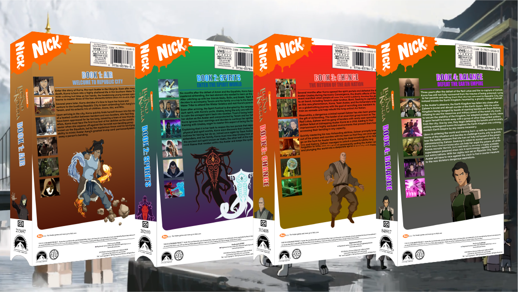 Avatar: the Legend of Korra Custom VHS